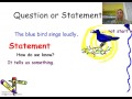 Identifying Statements and Questions