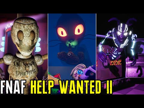 FNAF Help Wanted 2 - All Endings (Mimic/Jackie Update)