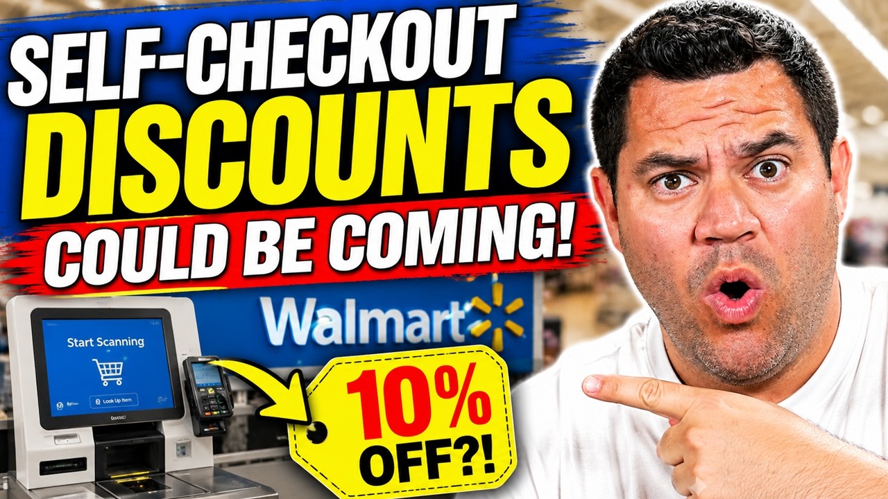 Major Self-Checkout Change Could Give You A DISCOUNT!