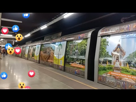 Bihar Tourism Metro Branding on Delhi Metro