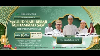 🔴LIVE Maulid Nabi Muhammad SAW | Masjid Jami Al Ittihad - Jakasampurna Bekasi Barat | 18 Oktober 25