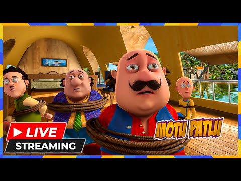 LIVE - Motu Patlu | মোটু পাতলু #motupatlu #motupatlukijodi #cartoon #motupatlufun #livestream