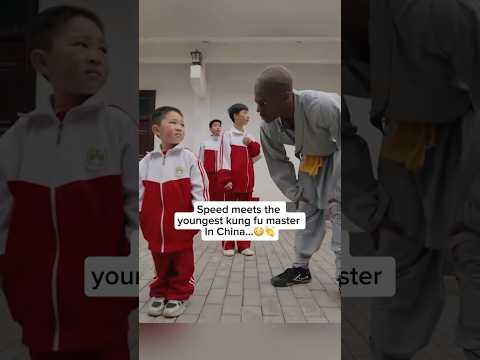Speed meets the youngest kung fu master In China #ishowspeed #ishowspeedshorts #ishowspeedmemes