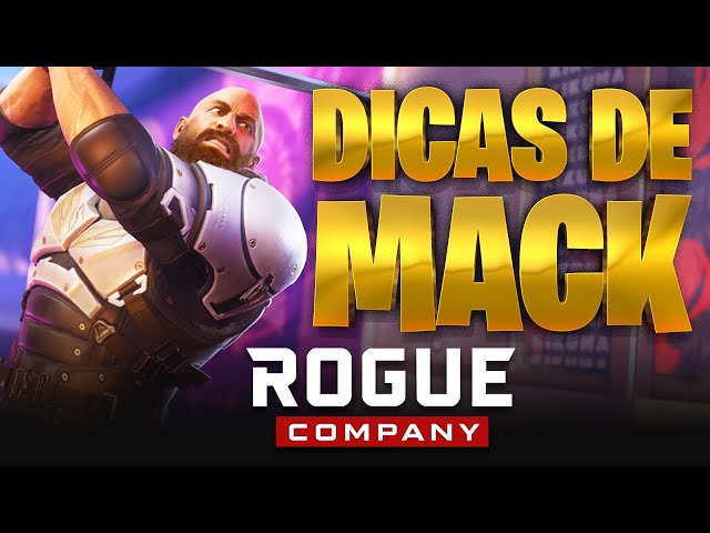 DICAS PARA JOGAR MELHOR DE MACK NO ROGUE COMPANY!!