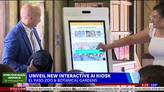 El Paso County unveils 3rd AI-powered tour kiosk at zoo