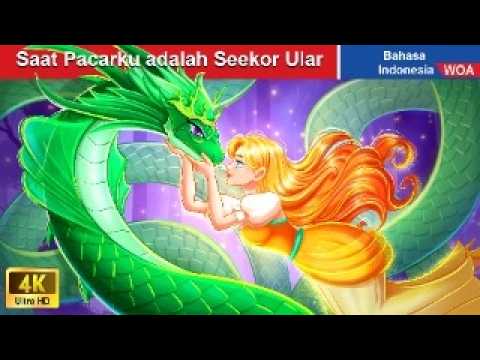 Saat Pacarku adalah Seekor Ular 🐍 Dongeng Bahasa Indonesia 🌜 WOA - Indonesian Fairy Tales