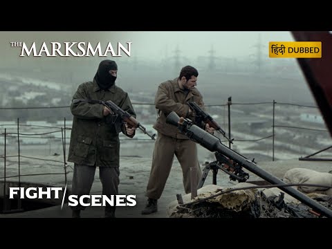 THE MARKSMAN | He Aims to End It! Fight Scenes | Hollywood Movie Hindi Dubbed | Sony Pictures