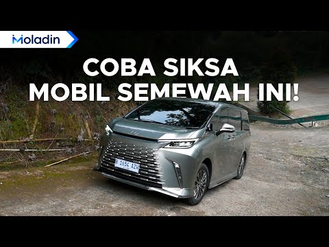 Ini Lexus LM Paling Gokil! Mobil Semewah Ini di Tes Ala Moladin! Review Lexus LM500h | Moladin