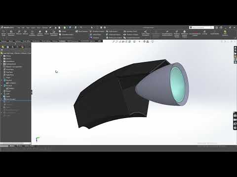 How to Design Chopper Headlight on Solidworks