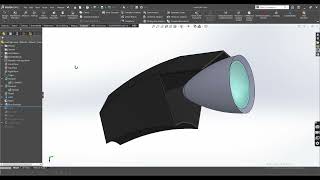 How to Design Chopper Headlight on Solidworks