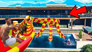 ФРАНКЛИН ҚАУІПТІ АКВАПАРКТЕН СЕКІРДІ (GTA V)