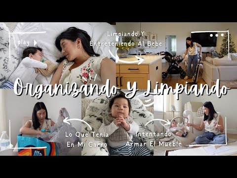 Un Día Conmigo Y Mi Bebé De 3 Meses.. Organizando Y Limpiando La Casa + Muestro La Realidad