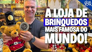 A maior LOJA DE BRINQUEDOS de Nova York | FAO Schwarz 