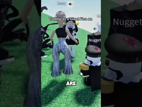 idky bro so scared of a fake bug #roblox #robloxfunny #amazingroblox #robloxtrolling #funny