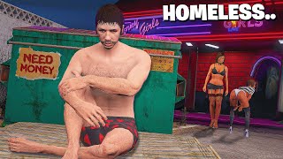 I Became a Homeless Criminal in GTA 5 RP