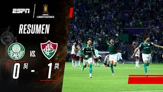 EL VERDAO SUFRIÓ, PERO PASÓ POR PENALES Y ESTÁ EN LA FINAL | Palmeiras 0-1 Fluminense | RESUMEN