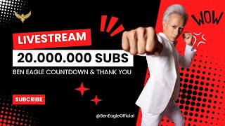 BEN EAGLE COUNTDOWN 20M SUBSCRIBERS