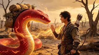 Poor hunter gains snake powers, finds treasures, beats bullies and marries the princess!#drama