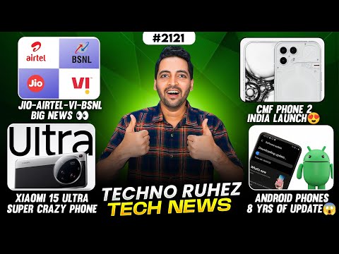 Jio-Airtel-Vi-BSNL Big News,CMF Phone 2 India Launch😍,Android Big News😱,vivo T4x Price,2nm Chip