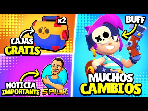 MEGACAJAS GRATIS | CAMBIOS DE BALANCE | VUELVE BRAWL STARS HISPANO