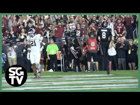 Gamecock football upsets No.10 Texas A&M 44-20 at Williams-Brice. | Nov. 2, 2024