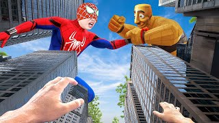 Spider-Man Team Fights Giant BRAINROT In The City! ⚡🔥 | Live Action Story