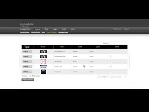 import template to JB