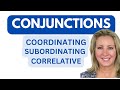 Exploring the Three Types of Conjunctions