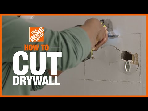 Can You Cut Drywall With an Exacto Knife 