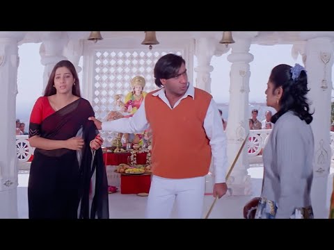 Ajay Devgan ने जबरदस्ती Tabu के साथ किया शादी | Amrish Puri | Aruna Irani | Johnny Lever | Haqeeqat