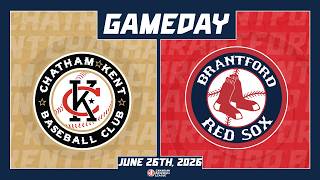 Chatham-Kent Barnstormers at Brantford Red Sox - June 26th, 2026
