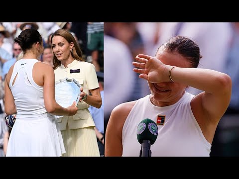 Amanda Anisimova Emotional Meeting with Princess Catherine after Wimbledon Drubbing