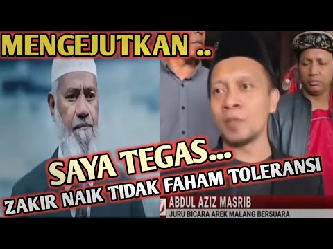 WOW..BAPAK INI TEGAS TOLAK ZAKIR NAIK..🔥
