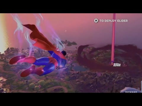 Fortnite New Superman Flying on Chapter 6 Season 3