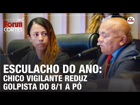 Presidente da CPI do DF confronta cinismo de golpista que liderou horda de terroristas no 8/1