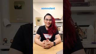 What does SOMNOLENT mean? 🤔 #learnwithlyqa #vocabulary #wordoftheday #CSEreview