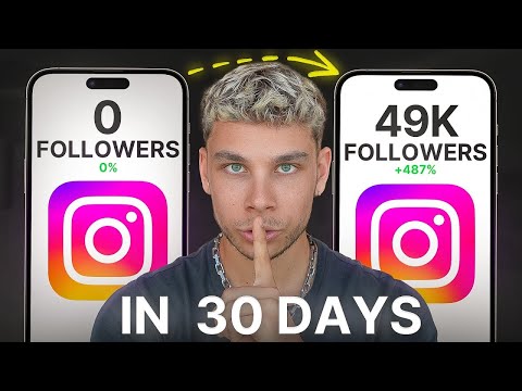 How I Get 49,950 Instagram Followers EVERY Single Month