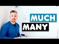 Understanding 'Much' and 'Many' Usage