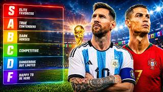 Who Actually Has a Chance to Win the 2026 World Cup? (All 48 Teams Ranked)