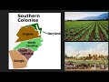 Southern Colonies: Geography and Economy