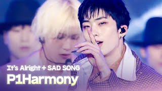P1Harmony - It's Alright + SAD SONG | D*AWARDS 디 어워즈