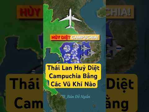 THÁI LAN CÓ THỂ HỦY DIỆT CAMPUCHIA BẰNG NHỮNG LỰC LƯỢNG QUÂN SỰ NÀO? #shorts #thailand #campuchia