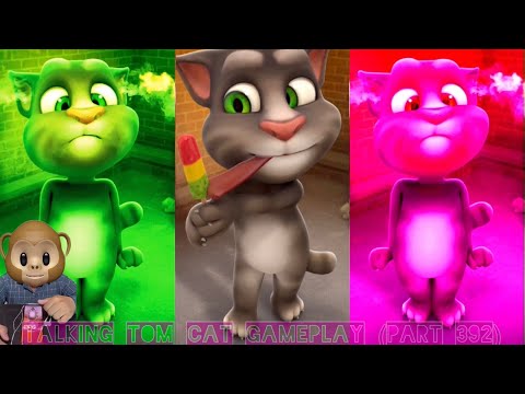 Talking tom cat gameplay (Part 392)