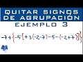 Operaciones con Signos y Agrupaciones