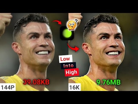 How To Increase Low Quality Photo To High Quality In Hypic App | 16k Quality Trending Photo Editing