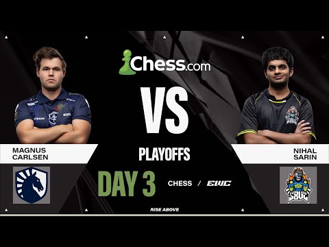 ESPORTS WORLD CUP 2025: Magnus v. Hikaru Fight For The Finals Spot! Semifinals Day 3