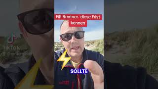 Rentner Achtung: Diese Frist kennen!