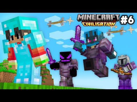 Je pensais être Invincible, c'était ma plus grosse Erreur.. Minecraft Civilisation #6