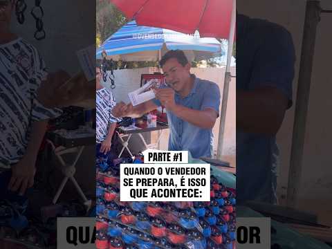 QUANDO O VENDEDOR SE PREPARA, É ISSO QUE ACONTECE: 👏🏻😯🔥