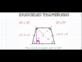 Isosceles Trapezoid Properties and Angles